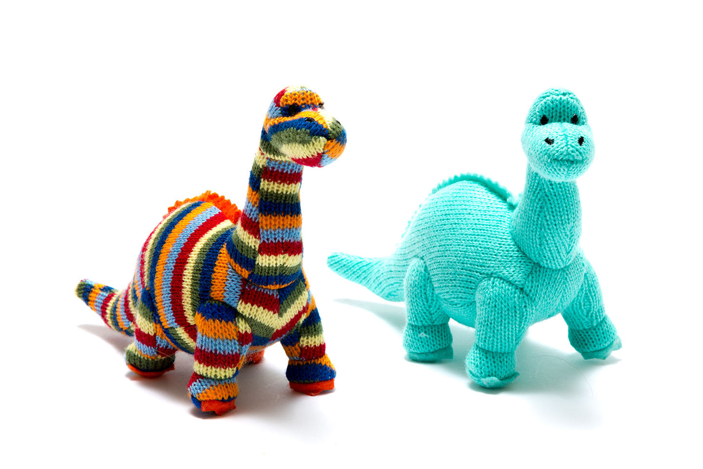 Diplodocus Knitted Dinosaur – Striped