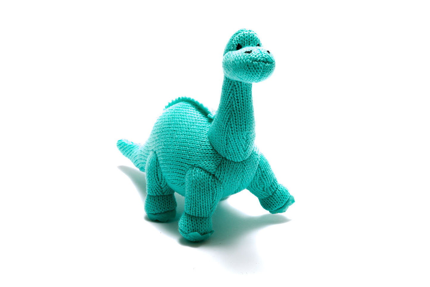 Diplodocus Knitted Dinosaur – Ice Blue