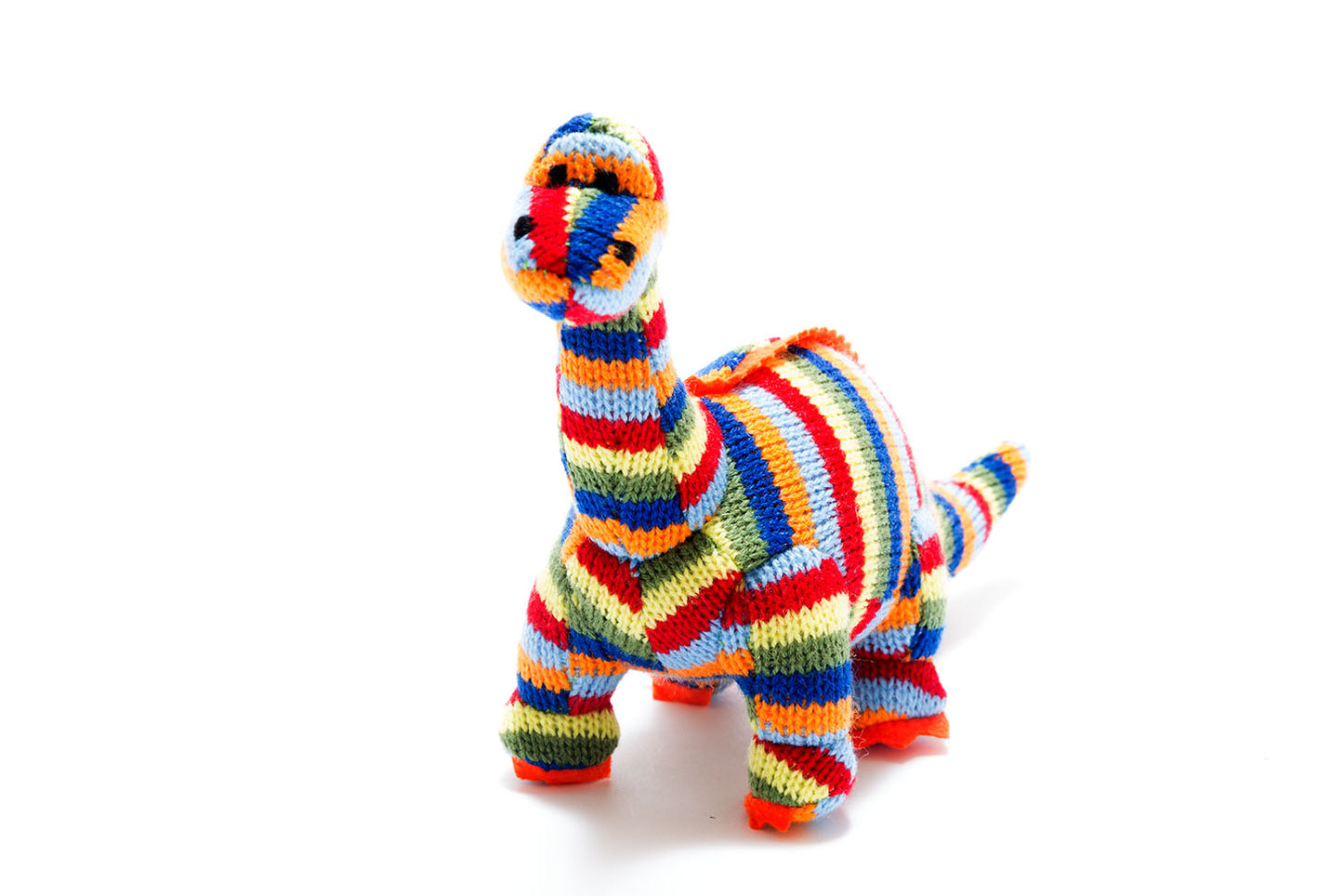 Diplodocus Knitted Dinosaur – Striped