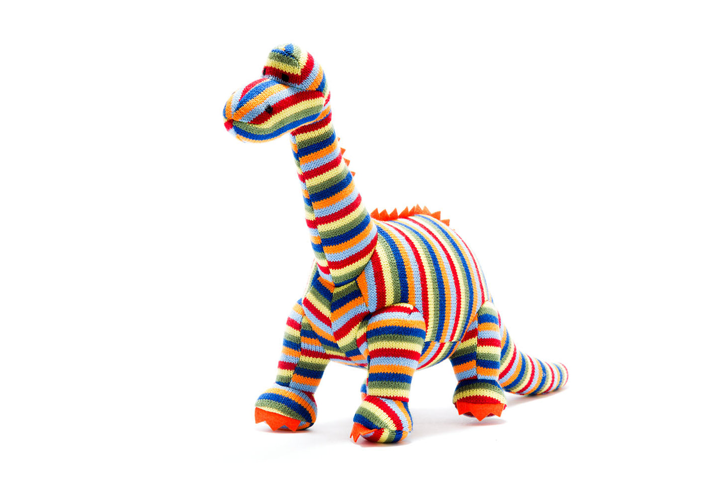 Diplodocus Knitted Dinosaur – Striped